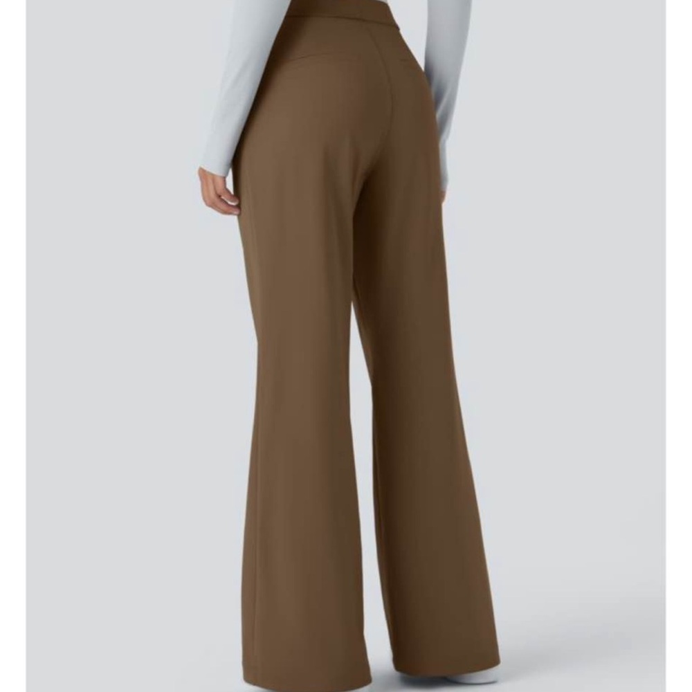 Halara brown Women's Wide-Leg Pants - Picture 2 of 3